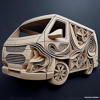 3D мадэль Toyota ProAce (STL)